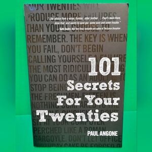 ✨️ 3/$12 ✨️ 101 Secert for Your Twenties by Paul Angone